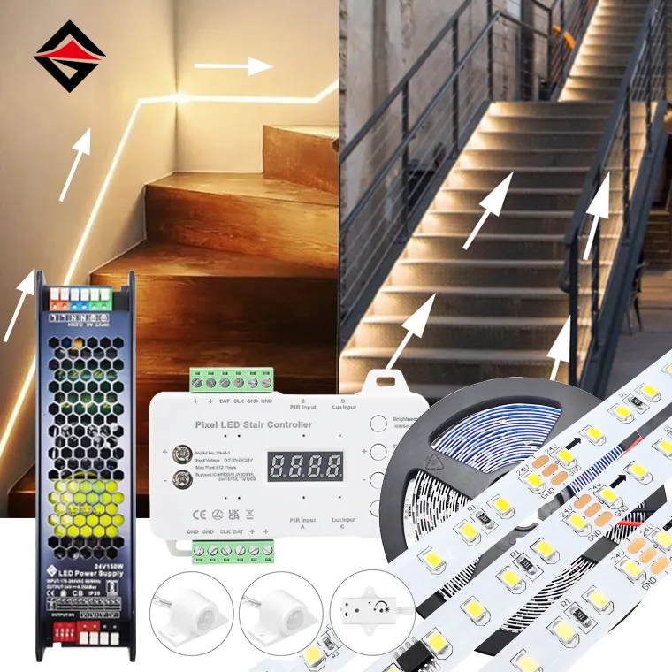 Set personalizabil cu bandă LED STAIR LUMIN